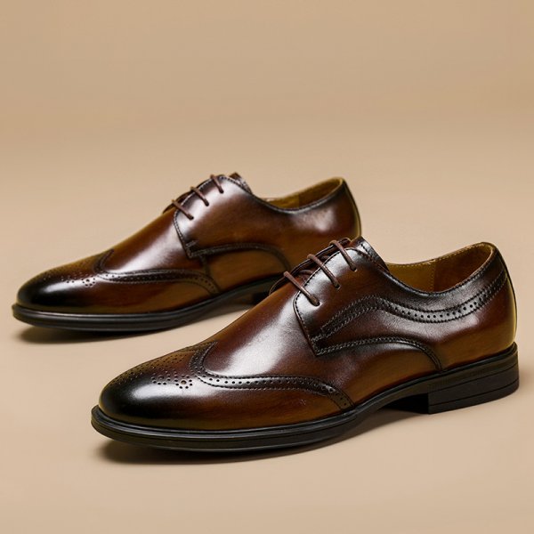 Men's Leather size-shoess Business size-shoess Casual